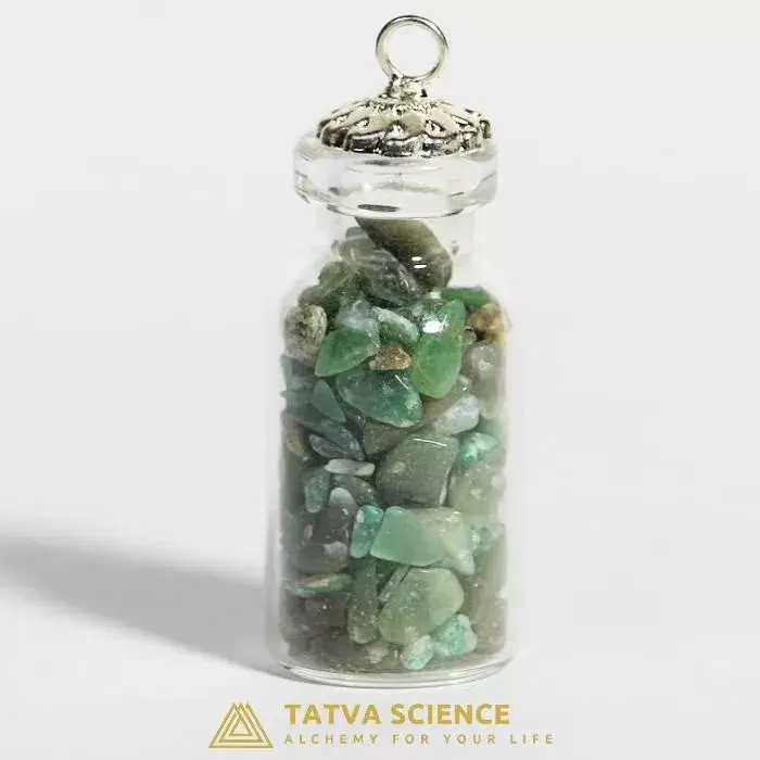 Green Aventurine Bottle Pendant1